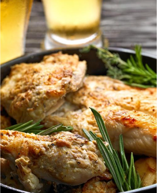 Pollo a la Cerveza